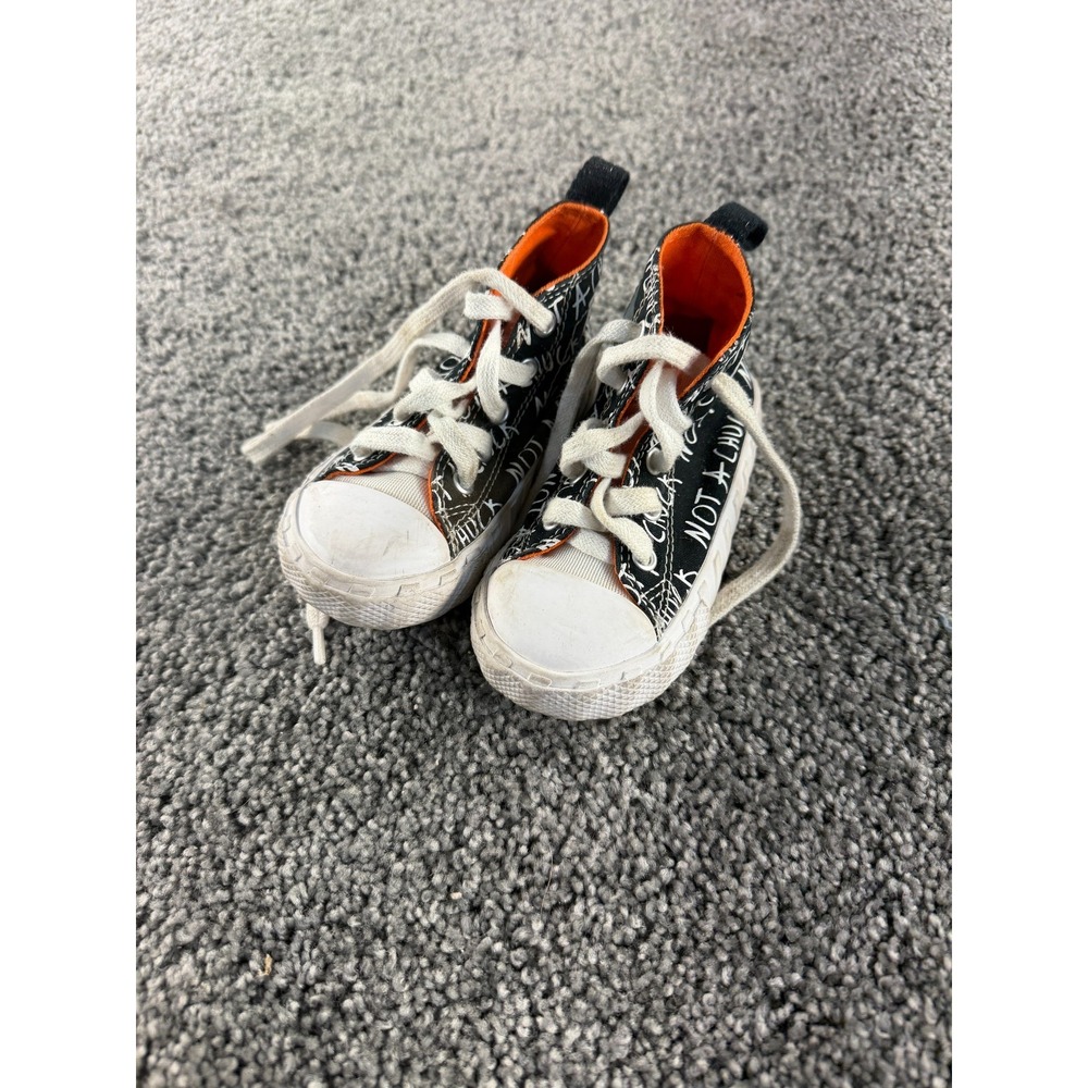 Converse Chuck Taylor Not A Chuck Toddler Size 6 Black Orange High Top 773171C